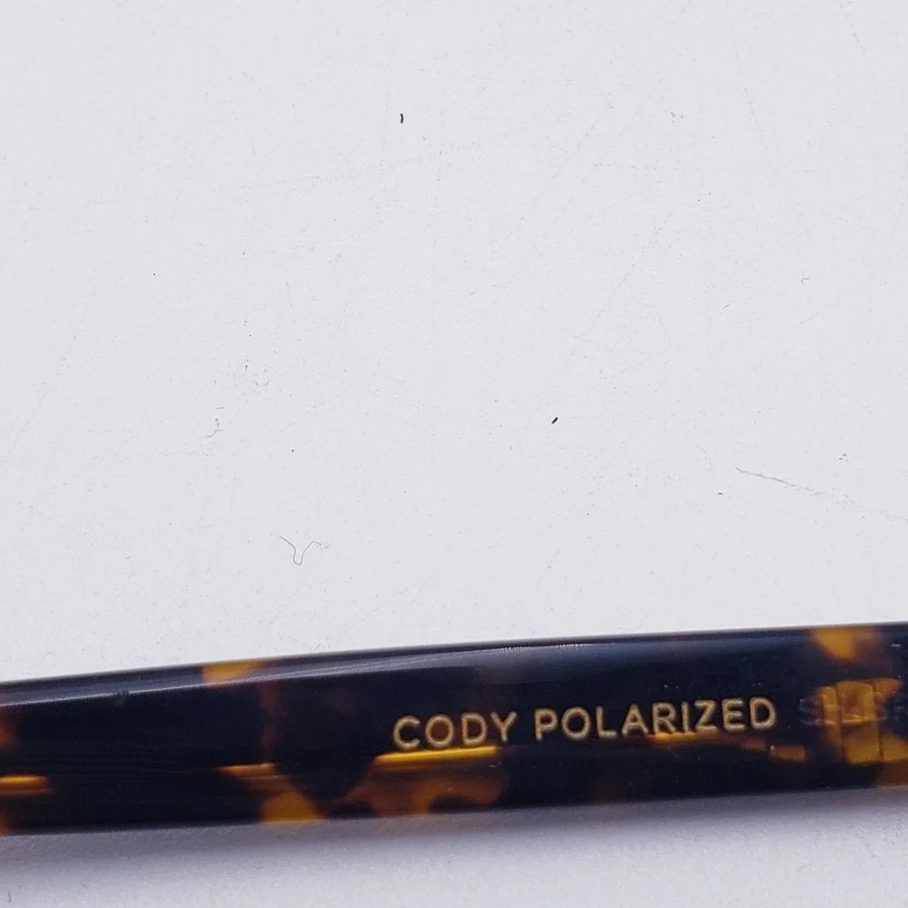 DIFF Eyewear Cody Polarized Tortoise Shell Round Sunglasses